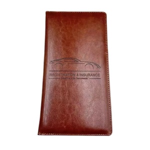 Portafoglio Casual alla Moda Personalizzato, Porta Carte di Assicurazione e Libretto di Circolazione in Pelle PU per Uomo e Donna - Product Image 6