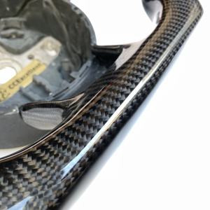 Volant sport en fibre de carbone brillant, fabriqué à la main, <span class=keywords><strong>prix</strong></span> d'usine CCExcellent, LED japonais, pour <span class=keywords><strong>Audi</strong></span> B8 B8.5 S4 S5 <span class=keywords><strong>RS5</strong></span>, 100% compatible - Product Image 3