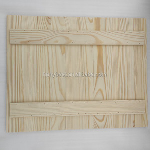 Plaque murale en bois de palette gris délavé, avec inscription « Farm House », pour artisanat <span class=keywords><strong>DIY</strong></span>, porte-panneau vierge non fini - Product Image 6