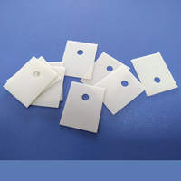 Dissipateur thermique en céramique AlN de haute pureté pour refroidissement par diode laser, géométrie personnalisée, faible rugosité de surface