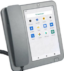 โทรศัพท์ตั้งโต๊ะระบบ Android 10.0 หน้าจอใหญ่ 8 นิ้ว รองรับ VoLTE 4G LTE ใส่ซิมการ์ด รองรับ WiFi สำหรับฮอตสปอต เหมาะสำหรับขายส่งจากโรงงาน รับผลิตแบบ OEM ODM - Product Image 1