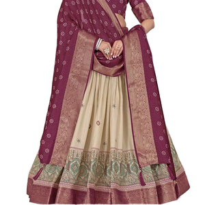 Vestido Musulmán Abaya de 2 Piezas Bordado a Mano para Mujer, Estilo Marroquí, Talla Grande, Secado Rápido, para Todas las Temporadas, 2025 - Product Image 1