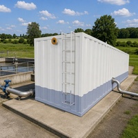 Système de traitement des eaux usées en kit / Station de traitement des eaux usées MBR pour l'industrie