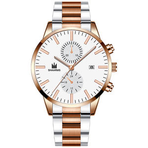 2025 New arrivals Aliexpress thời trang PU da dây đeo thạch anh Đồng hồ cho nam giới kinh doanh hoạt động Tracker ai trợ lý giọng nói - Product Image 1