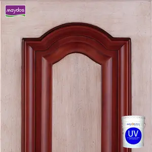 Alta cobertura Excelente nivelamento de portas de madeira para móveis plástico tinta UV madeira