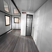 Conteneur habitable extensible moderne et respirant de 40 pieds pour magasins, bureaux, appartements, villas et usage extérieur - Vente en gros