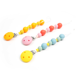 <span class=keywords><strong>Lot</strong></span> <span class=keywords><strong>de</strong></span> Clips en Silicone <span class=keywords><strong>pour</strong></span> enfants, qualité alimentaire, personnalisable, perles factice, Clips <span class=keywords><strong>pour</strong></span> bébés, sucette, chaîne, porte-étui, vente en gros, Clips - Product Image 3