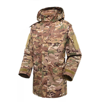 Uniforme de camouflage Multicam du Liban, veste tactique de camping, résistante à l'eau, coupe-vent, réversible, tissée, hiver, unisexe