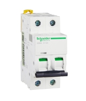 MCB IC65 1/2/3/4P Disyuntor CA Tipo D 230/400V 10A,16A,20A,32A,40A,63A
