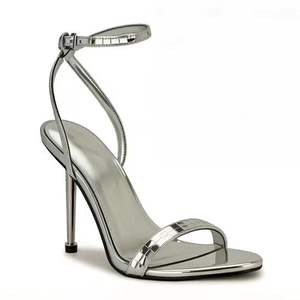 <span class=keywords><strong>Sandali</strong></span> Personalizzati dal Produttore con Splendido Tacco a Spillo Metallico, Chiusura con Fibbia <span class=keywords><strong>alla</strong></span> Caviglia, Punta Aperta a Mandorla e Cinturino <span class=keywords><strong>alla</strong></span> Caviglia - Product Image 2