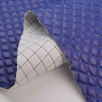 Coussin de canapé en tissu simili cuir imperméable, élastique, brodé, matelassé, avec fond en PU, motif quadrillé diagonal, ceinture décorative