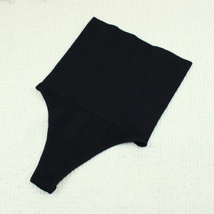 <span class=keywords><strong>Tanga</strong></span> sin costuras de cintura alta para mujer, tangas de compresión y Control de barriga - Product Image 6