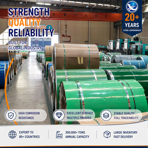 301 304 No.1 Finish 1.5mm 1500mm Hot <b>Rolled</b> Hot <b>Rolled</b> EN 10088 Stainless Steel Coil for Elevator Manufacturing - Product Image 1