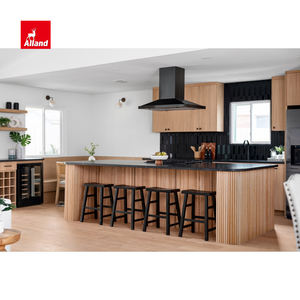 <span class=keywords><strong>ไม้</strong></span>วีเนียร์<span class=keywords><strong>ไม้</strong></span>เนื้อไม้โอ๊คสีขาวแผ่นหนาตู้ครัวพร้อม<span class=keywords><strong>ระแนง</strong></span>ไม้เนื้อแข็งลูกปัดเกาะและเคาน์เตอร์ - Product Image 2