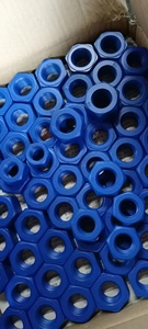 1-1/2 "x 255mm đầy đủ đinh tán ASTM A320 lớp L7/A194 lớp 4/7 xylar 2 + Xylan 1014 Màu Đỏ Stud bu lông - Product Image 6