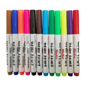 Promotionele Aangepaste Magische Waterpainting Drijvende Pen Plastic Kinder Kleur White Board Marker