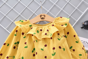 Vêtements pour enfants en gros, ensembles de jogging pour filles, 2 ensembles de vêtements, ensemble chemise et pantalon, en provenance d'Express Turquie - Product Image 2