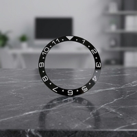 Pièces de montre SKX007 à double fuseau horaire les plus vendues, prix d'usine, avec insert de lunette en céramique