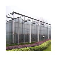 Prix de gros Serre agricole commerciale en verre Venlo multi-travée serres agricoles pour plants de tomates