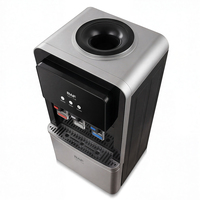 Dispensador de Agua RAF R.11016, 640W, R600a, Compresor de 28g, Refrigeración, Piezas de ABS, Revestimiento de Acero Inoxidable, Agua Caliente, Fría y Templada, Gran Capacidad, 220-240V