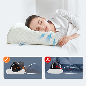Sẵn Sàng Để Tàu <span class=keywords><strong>Dual</strong></span>-Sử Dụng Dày Giường Gối Cứu Trợ Áp Lực Địa Phương Kho Cổ Tử Cung Bộ Nhớ Bọt Gối Cho Giấc Ngủ Cổ Hỗ Trợ - Product Image 6