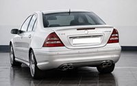 Kit de conversion style AMG en PP pour Mercedes-Benz W203, pare-chocs pour Mercedes W203, kit carrosserie AMG pour Mercedes W203