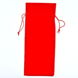 Hot Sale Velvet Red Wine Bag Factory Sales for April Fool's Day Graduation <strong>Christmas</strong> <strong>Decorations</strong> Blind Tasting Drawstring Pocket - Product Image 4