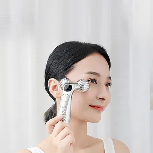 Nouveau produit tendance 2023 en beauté rouleau Facial personnalisé Mini EMS microcourant Instrument d'activation de l'énergie de la peau