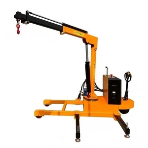 Efficient Electric Hydraulic Crane for Warehouse Material Lifting - Product Image 1