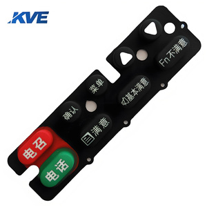 Công nghiệp NBR/EPDM Silicone cao su nút cơ khí tùy chỉnh màn hình lụa tráng EPDM con dấu cao su kve profiled mô hình - Product Image 2