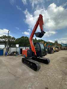 Mini-excavatrice Hitachi ZX70 d'occasion, 6,5 tonnes, moteur haute efficacité, pompe, certifiée CE, bonne qualité - Product Image 4
