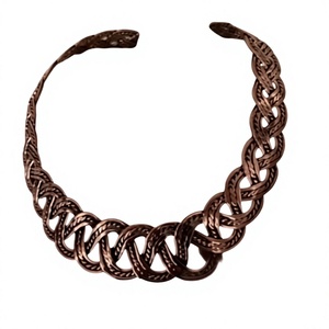 Handmade Copper Necklace With Beautiful Design For Daily Wear Fashion Jewelry And Gift Giving Ideas - Product Image 1