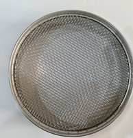 Tamis de laboratoire standard en tissu métallique tissé en acier inoxydable à armure simple, soudé, pour l'analyse des vibrations de la farine et du sol en cuisine