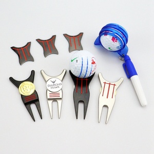 Oem Custom Classic Golf Tee Ball Marker Divot Tool Unique Gold <b>Box</b> Logo Engraving Plating Black Snapback Blip Novelty Tag Edge S - Product Image 1