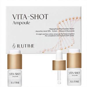 Ampolla Iluminadora ILUTINE para el Cuidado Facial - Tratamiento para Manchas Oscuras y Antienvejecimiento con Complejo de Vitamina C Sin Fragancia 2 Semanas - Product Image 1