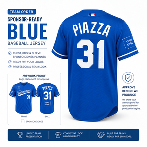Divisa da Baseball Personalizzata con Sponsor, Maglie con Nomi e Numeri, Loghi Autorizzati per Squadre e Club, Fornitore OEM all'Ingrosso - Product Image 4
