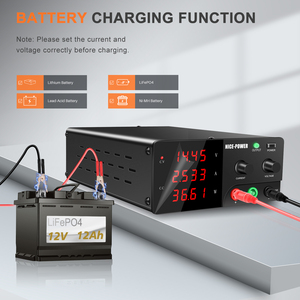 KUAIQU R-SPS1530 450 Вт лабораторный источник постоянного тока с высоким энергопотреблением 15 В 30 А с защитой от включения/выключения 4-значный дисплей для электронного теста - Product Image 3