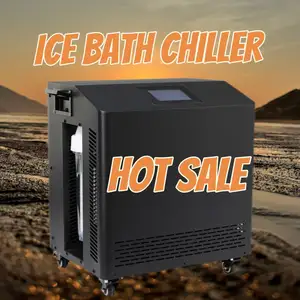Water Chiller With Filter Ozone Uv And Heater Wifi 1HP Water Chiller Athlete Muscle Recovery Ice Bath Water Chiller