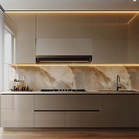 Armoires de cuisine sur mesure, système de cuisine modulaire, armoires de cuisine pour villa et appartement, design moderne, fabricant