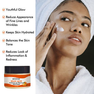 % 100% doğal kojik asit parlatma ve beyazlatma yüz kremi portakal kabuğu yağı <span class=keywords><strong>C</strong></span> vitamini koyu nokta kremi kaldırmak - Product Image 3