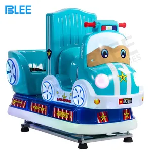 Vendita calda musica per bambini Mp5 schermo Swing macchina giochi per auto a gettoni elettrico doppio sedile Kiddie Rides Machine