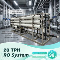Sistem Filter Air Reverse Osmosis 20000L/H dengan Sistem Pemurni Air untuk Minum, Mudah Dipasang
