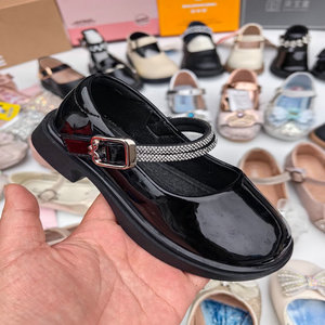 3.85 डॉलर मॉडल ZHX010 सैंडल आकार 15-25 नॉन-स्लिप फास्ट शिप प्रिंसेस बेबी स्टॉक फैंसी बेबी टॉडलर गर्ल्स जूते पैटर्न के साथ - Product Image 3