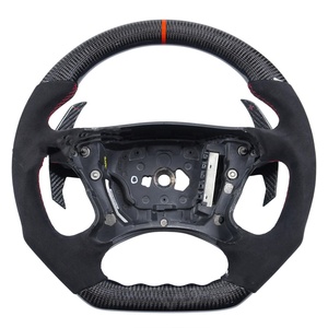 Volante <span class=keywords><strong>AMG</strong></span> de Fibra de Carbono Modificado YLC para Mercedes-Benz, Modelo Antiguo, Compatible con Mercedes-Benz Clase C W205 - Product Image 3