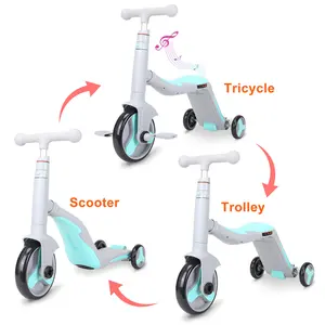 New Design Multi Functional Kids Scooter 5 in1 and 3 in 1 Children Scooter