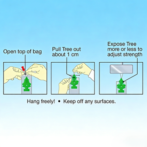 Ambientador de Coche de Papel de Algodón con Diseño Personalizado, Aroma Duradero <span class=keywords><strong>y</strong></span> Fuerte, Fragancia Natural <span class=keywords><strong>y</strong></span> Logotipo, No Requiere <span class=keywords><strong>Electricidad</strong></span> - Product Image 6