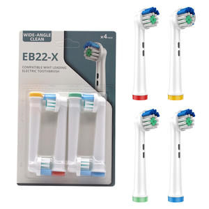 Vente directe vibrateur populaire Massage gommes plastique remplacement Double nettoyage pour Oaal-b EB22-X têtes de brosse à dents - Product Image 1