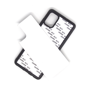 Prezzo di fabbrica 2D in <span class=keywords><strong>bianco</strong></span> sublimazione cassa del telefono con foglio di alluminio su misura cassa del telefono per samsung <span class=keywords><strong>A51</strong></span> 4G/5G 4G - Product Image 1