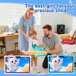 Máy tính bảng trẻ em <span class=keywords><strong>10.1</strong></span> inch với thẻ Sim <span class=keywords><strong>Android</strong></span> 13 Octa Core 4000mAh pin IPS 1280x800 MTK 4GB Bộ vi xử lý Quà Tặng Thứ Sáu màu đen - Product Image 5