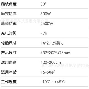 คิงซอง 14S ยูนิไซเคิลไฟฟ้า 437 มม. สีขาวดำ ความเร็ว 30 กม./ชม. สำหรับเดินทางและท่องเที่ยว - Product Image 2